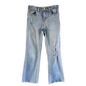 Girls Levi’s Wide Leg Distressed Jeans 6X